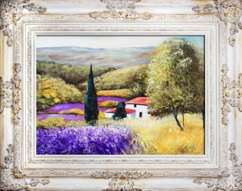 Tuscany landscape handmade oil paintings canvas oil painting G17170