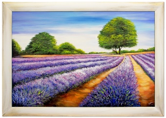 Lavender fields handmade oil paintings canvas oil painting picture G15250