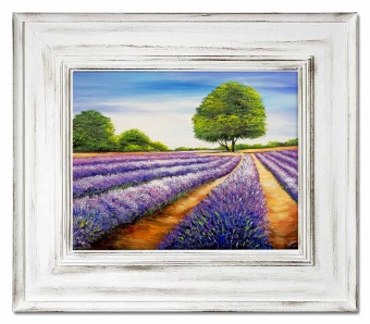 Lavender fields handmade oil paintings canvas oil painting picture G16192