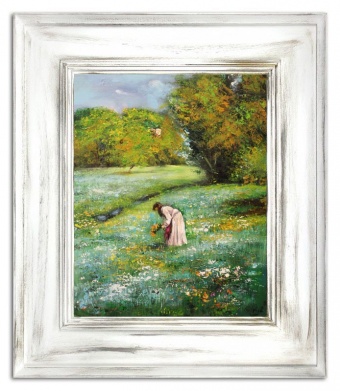 Flower meadow handmade oil paintings canvas oil painting picture G104977