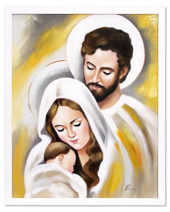 Holy Family Handcrafted Oil Paintings Canvas Oil Painting Picture G104744