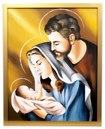 The Holy Family Handcrafted Oil Paintings Canvas Oil Painting G120034