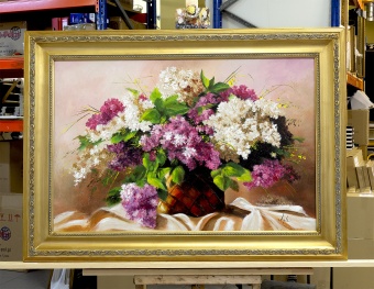 Bouquet Handmade Oil Paintings Canvas Oil Painting Picture G119050