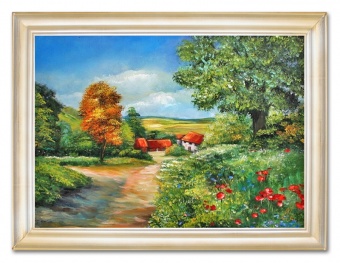 Landscape Magic Handcraft Oil Paintings Canvas Oil Painting Picture G10042