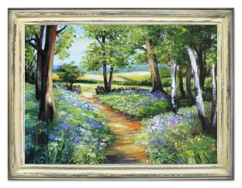 "Flourishing landscape" Handcrafted oil paintings canvas oil painting G06687