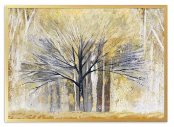 Tree in Autumn Handmade Oil Paintings Paintings Canvas Oil Picture Image G104051