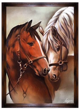 Horse portrait handmade oil paintings canvas oil painting picture G94769