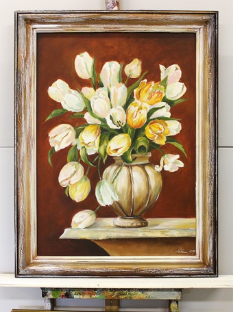 Bouquet Handwork Oil Paintings Paintings Canvas Oil Painting Picture G118231