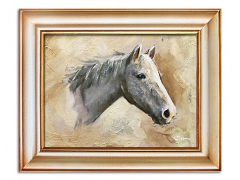 Horse portrait handmade oil paintings canvas oil painting picture G03721