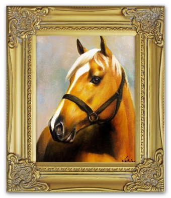 Horse portrait handmade oil paintings canvas oil picture G16125