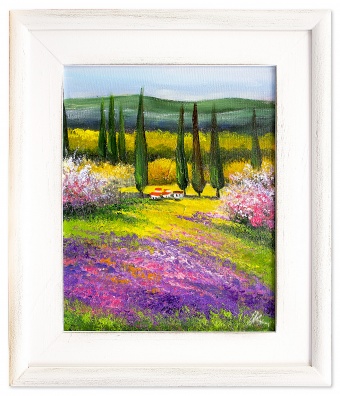 Spring landscape handwork oil paintings canvas oil painting G17923