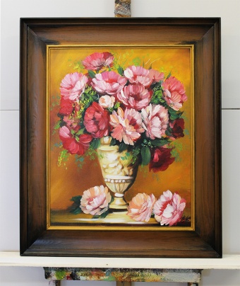 Bouquet of Flowers Handmade Oil Paintings Canvas Oil Painting G118174