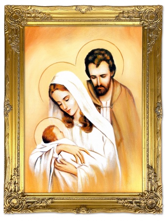 Holy Family Handcrafted Oil Paintings Canvas Oil Picture Image G105093