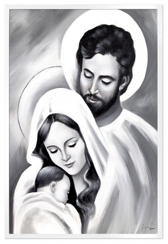 Holy Family Handcrafted Oil Paintings Canvas Oil Painting Picture G105071