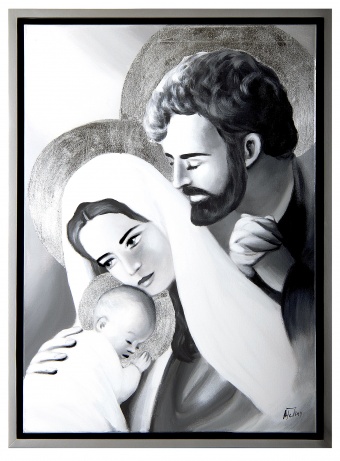 Holy Family Handicraft Oil Paintings Canvas Oil Painting Picture G118457