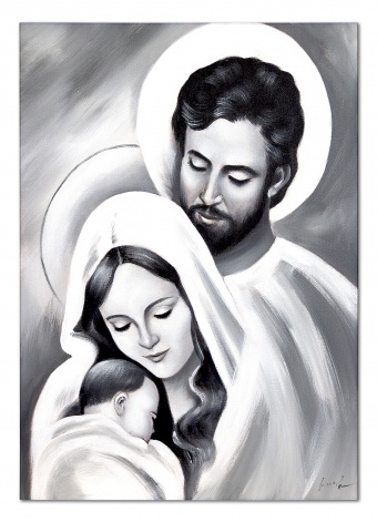 Holy Family Handcraft Oil Paintings Canvas Oil Picture Image G105077