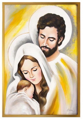 Holy Family Handcrafted Oil Paintings Canvas Oil Painting Picture G105062