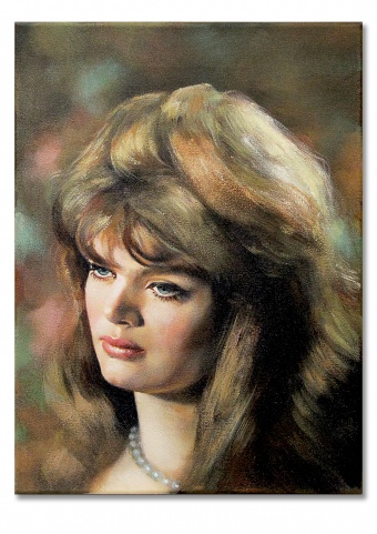 Portrait of a woman handmade oil paintings canvas oil painting G118336