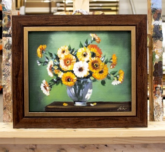 Bouquet Handmade Oil Paintings Canvas Oil Painting Picture G120392