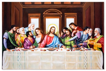 The Last Supper Handmade Oil Paintings Canvas Oil Painting G119121