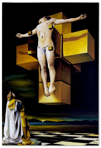 The crucified Christ Handwork Oil paintings Canvas G119371