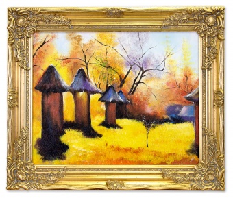 Autumn Landscape Handwork Oil Paintings Paintings Canvas Oil Painting G02506