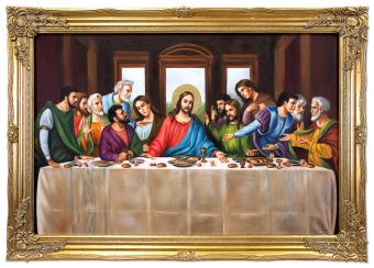 The Last Supper Handcraft Oil Paintings Canvas Oil Painting G94013