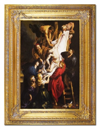 The Death of Christ Handcrafted Oil Paintings Canvas Oil Painting Image G02472