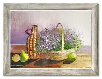 Still life with flowers handmade oil paintings canvas oil painting G06744