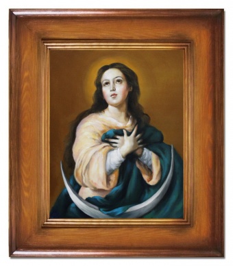 The Holy Mary Handicraft Oil Paintings Canvas Oil Painting G102649