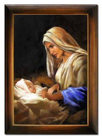 The Holy Family Handcrafted Oil Paintings Canvas Oil Painting G104231