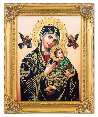 Madonna with Child Handcrafted Oil Paintings Canvas Oil Painting Picture G117992