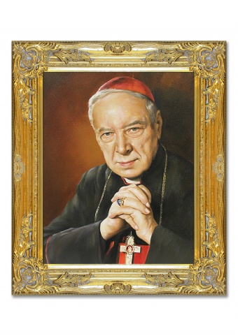 Portrait of the Cardinal Handmade Oil Paintings Canvas Oil Painting G117266