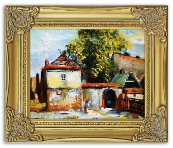 "Landscape Magic" Handmade Oil Paintings Canvas Oil Painting G03658