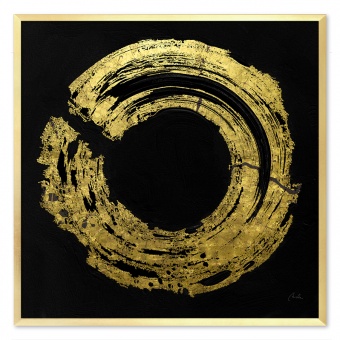 "Circle of Gold" Handcrafted Oil Paintings Canvas Oil Painting Picture G114073