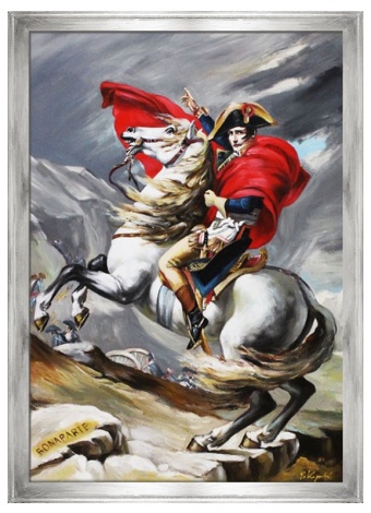 Napoleon over the Alps Handmade Oil Paintings Canvas G94785