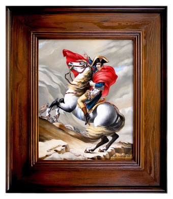 Napoleon over the Alps Handmade Oil Paintings Canvas G120353