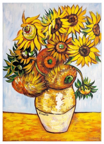 Sunflowers Handicraft Oil Paintings Canvas Oil Painting Picture G120080