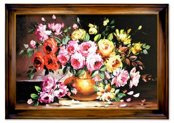 Flower bouquet handmade oil paintings canvas oil painting picture G120058