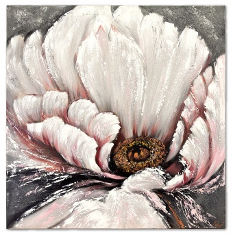 Blooming Flower Handicraft Oil Paintings Canvas Oil Painting Image G107151