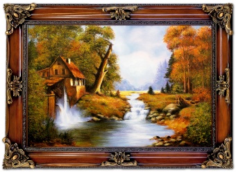 Autumn Landscape Handmade Oil Paintings Canvas Oil Painting Picture G93912