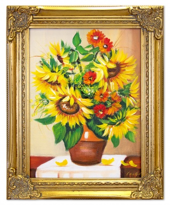 Sunflowers Handwork Oil Paintings Canvas Oil Painting Picture G05264