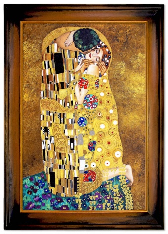 The Kiss Handwork Oil Paintings Canvas Oil Painting Picture Images G17349