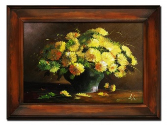 "Yellow flowers" handmade oil paintings canvas oil painting picture G103050