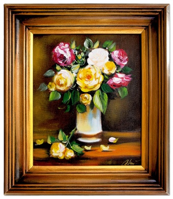 Flower bouquet handmade oil paintings canvas oil picture image G06490