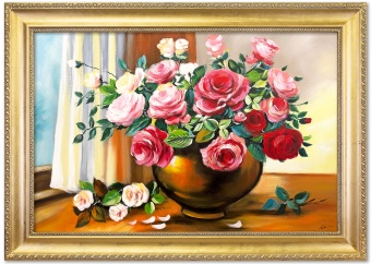 Bouquet of roses handmade oil paintings canvas oil painting picture G94066