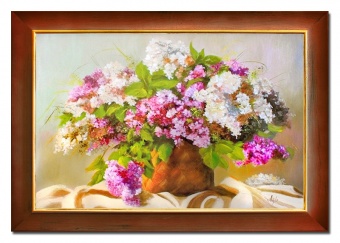 Bouquet Handmade Oil Paintings Canvas Oil Painting Picture G01922