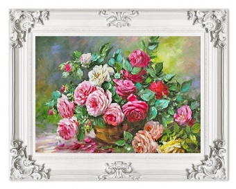 Rose bouquet handmade oil paintings canvas oil painting picture G97381