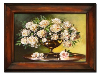 "Flower arrangement" Handwork Oil paintings Paintings Canvas Oil painting G103049