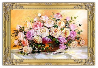 Rose bouquet handmade oil paintings canvas oil painting picture G94180